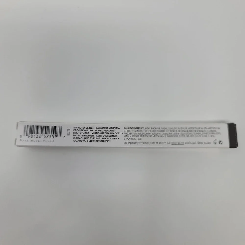 BareMinerals One Fine Line Micro Liner Eyeliner Sharp Charcoal Gray Grey 0.002Oz